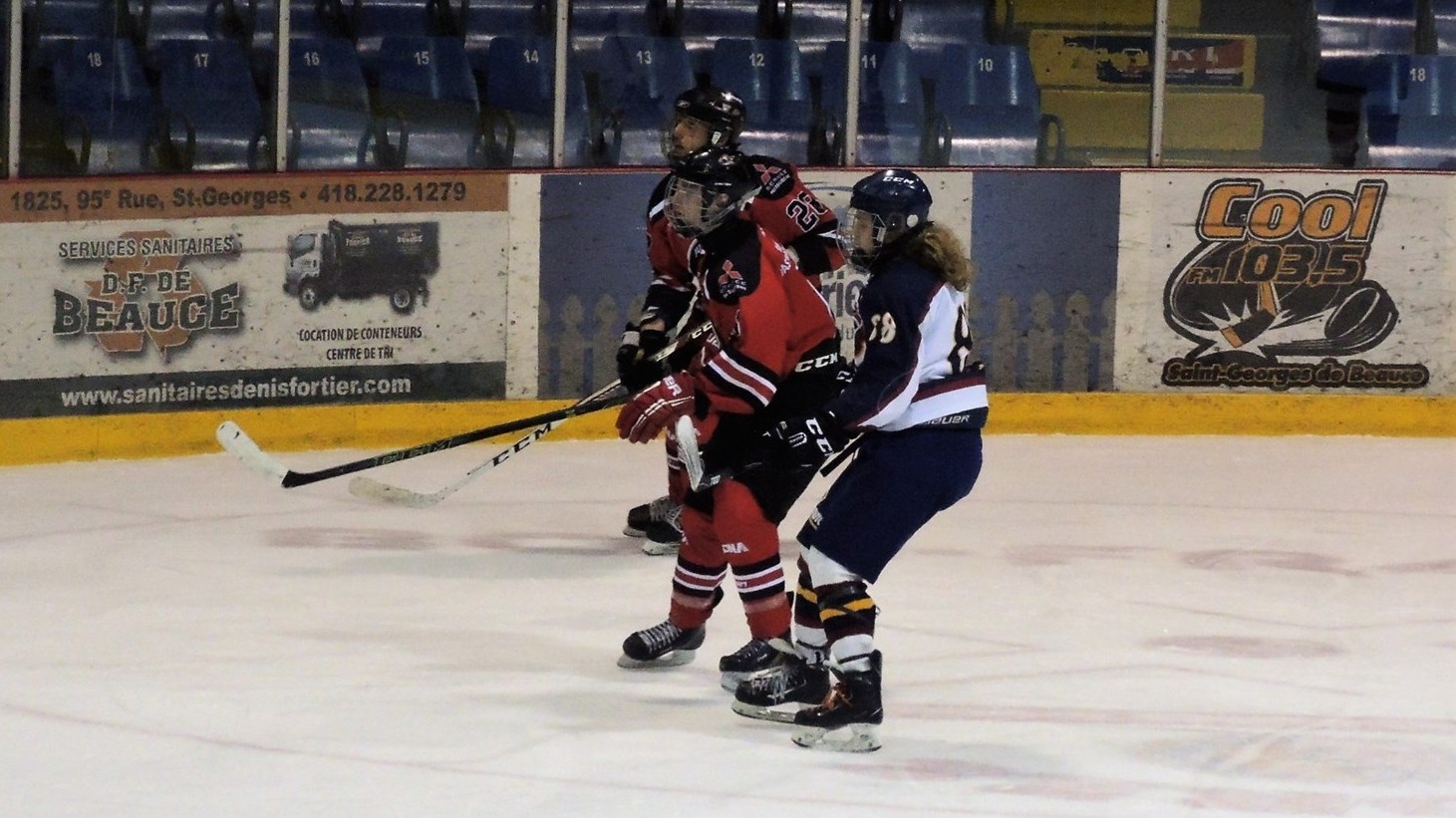 Le Beauce Mitsubishi Junior A de Beauce-Sud a perdu la finale de la LHJABF en quatre rencontres face au Turmel de Lac-Mégantic.