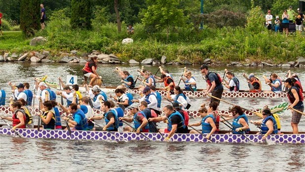 La 9e édition de la course de bateaux-dragons de Saint-Georges se déroulera le samedi 15 juillet prochain sur la rivière Chaudière.