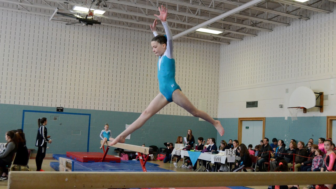Environ 350 gymnastes à la compétition régionale du club Voltige