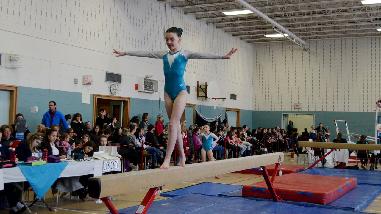 Environ 350 gymnastes à la compétition régionale du club Voltige