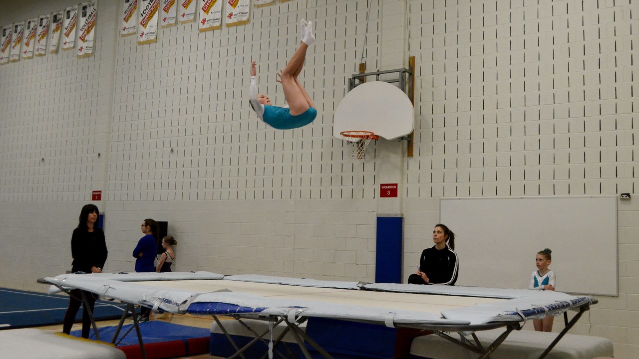 Environ 350 gymnastes à la compétition régionale du club Voltige