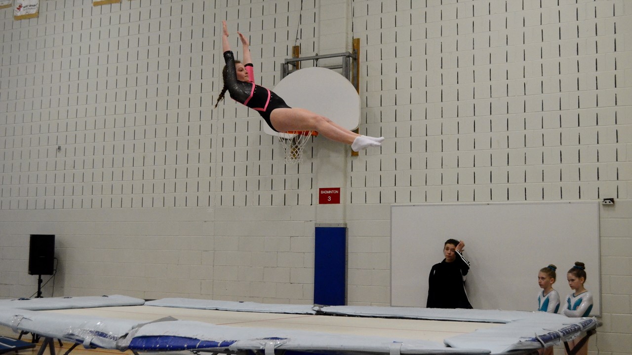 Environ 350 gymnastes à la compétition régionale du club Voltige