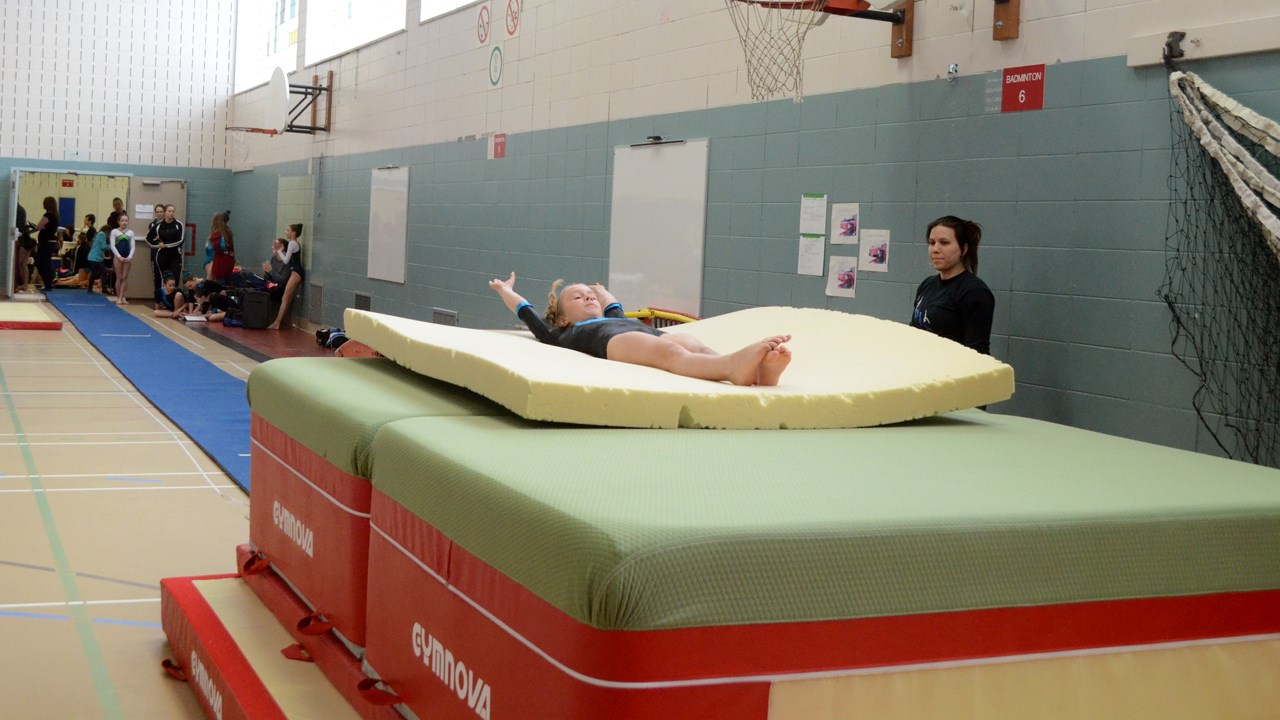 Environ 350 gymnastes à la compétition régionale du club Voltige