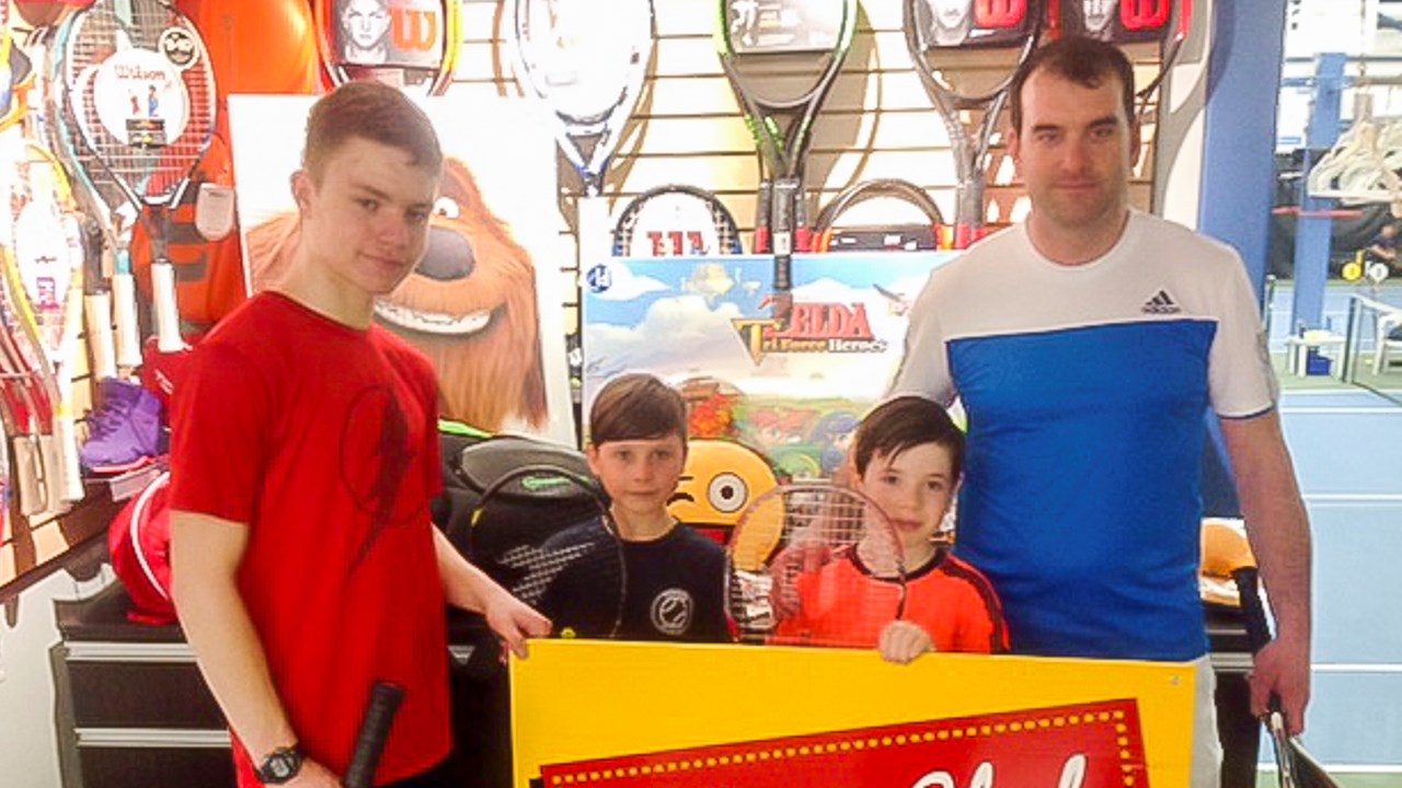 Succès du tournoi parents-enfants Vidéotron organisé par Tennis Beauce
