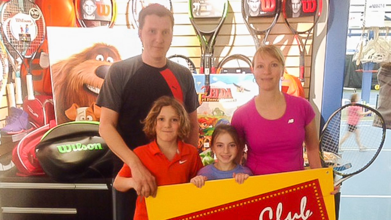 Succès du tournoi parents-enfants Vidéotron organisé par Tennis Beauce