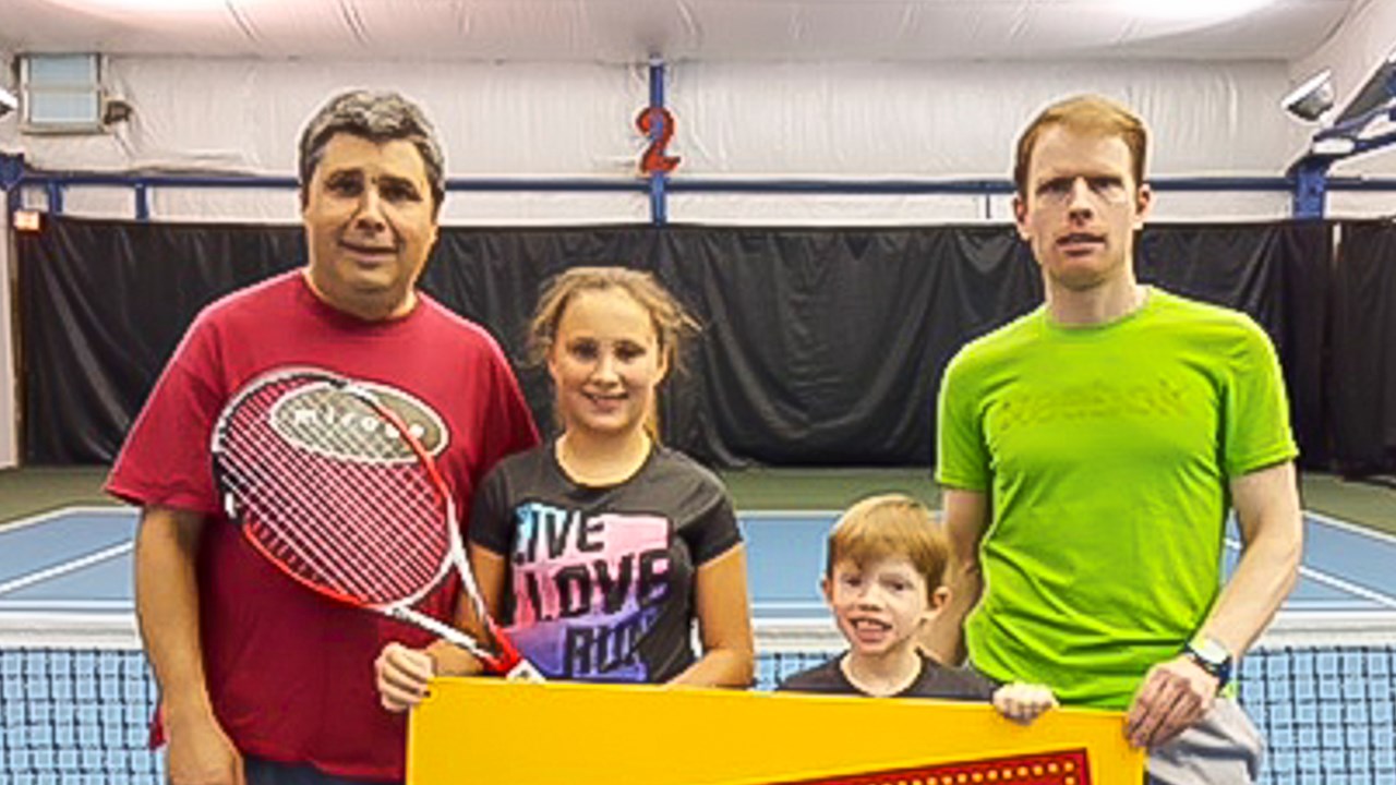 Succès du tournoi parents-enfants Vidéotron organisé par Tennis Beauce