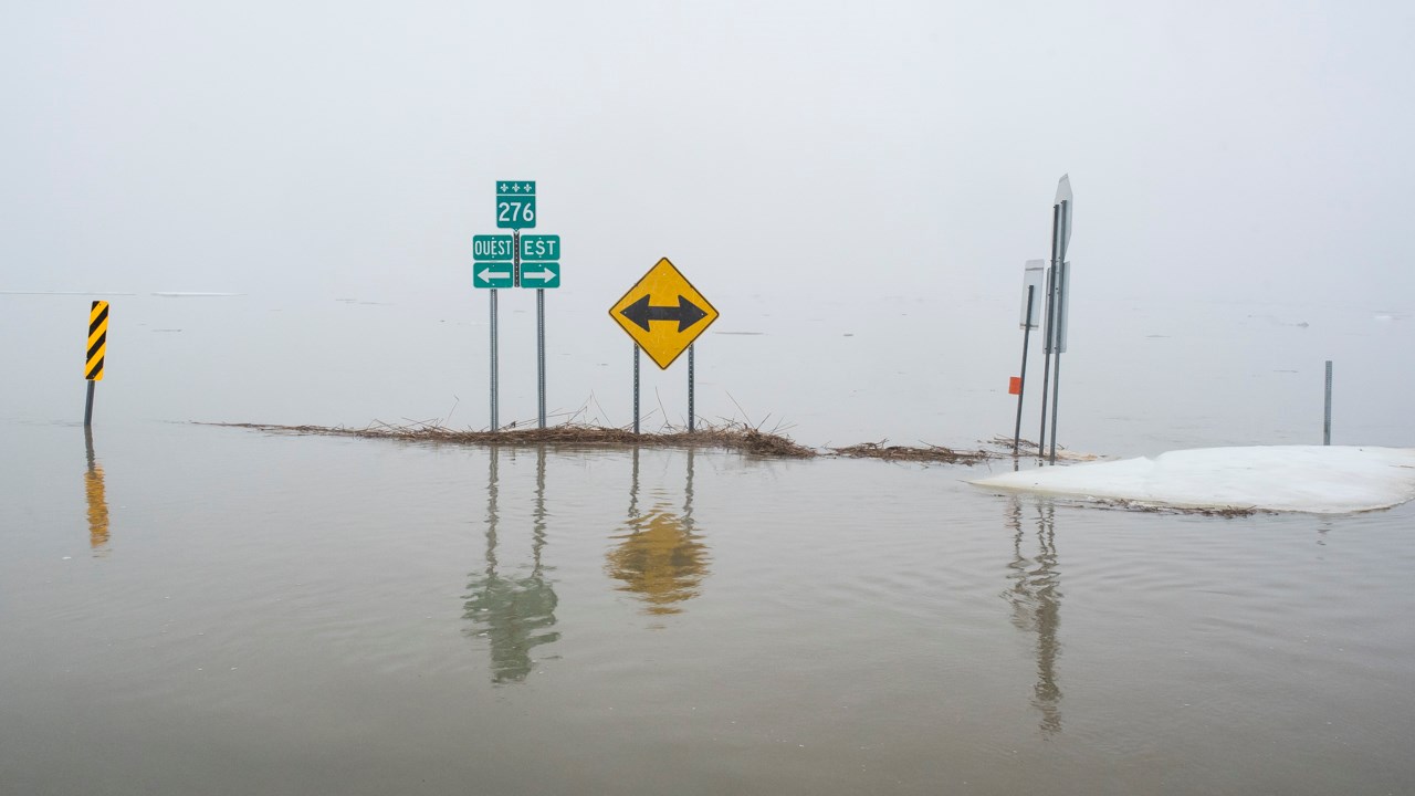 Cette photo a été prise près de l'intersection du rang des Érables et de la route 276 à Saint-Joseph-des-Érables.