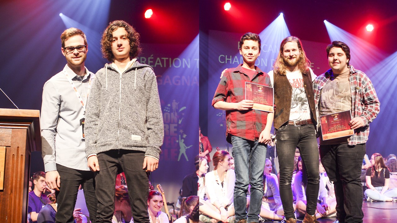 Gagnant Studio Flexson et Prix spécial - Camp Chanson de Petite-Vallée