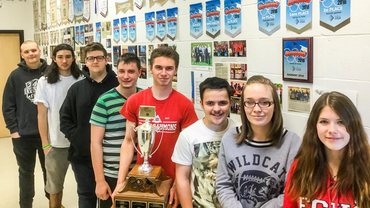 Le CFER de Beauce participera à la 11e édition des Olympiades Réussite-Jeunesse