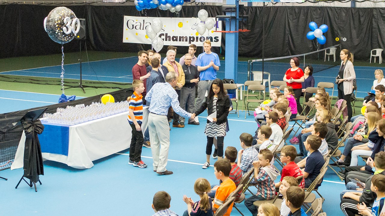 La championne provinciale Rosalie-Carrier Dulac a reçu la récompense de l'athlète de l'année.
