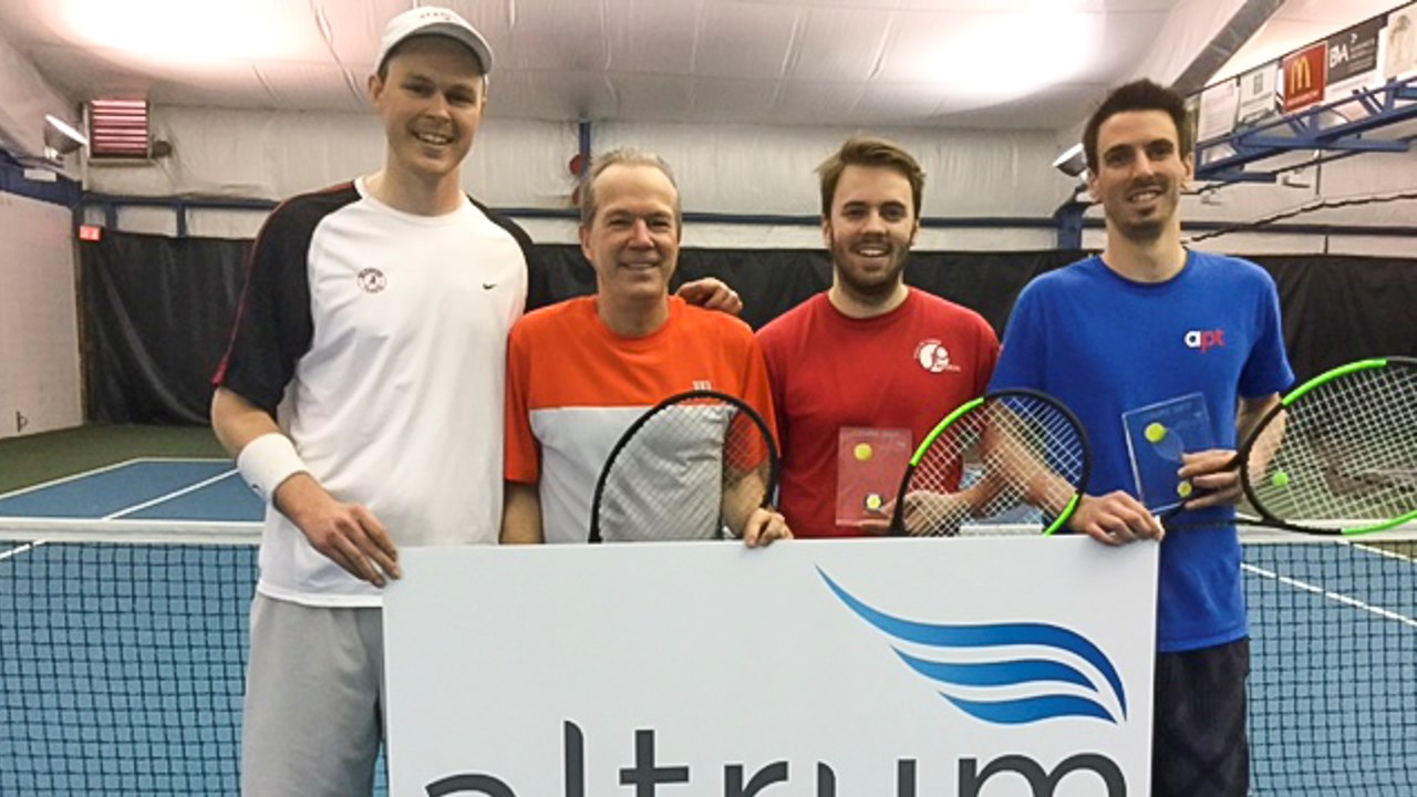 Tennis Beauce a tenu son dernier tournoi intérieur de la saison en fin de semaine