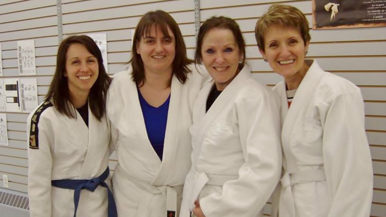 De gauche à droite: Geneviève St-André, Sylvie Couture, Josée Nadeau et Renée Bureau.