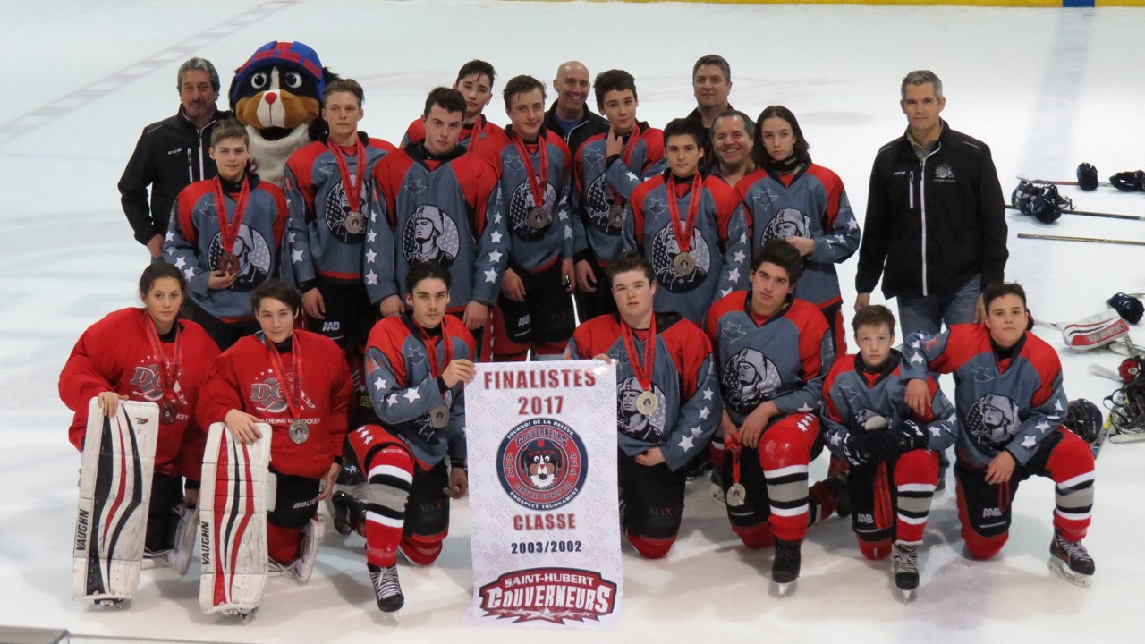 Jacob Pomerleau Poulin, Clara Génier, Alec Poulin, Antoine Guay Tanguay, Christopher Soo Robitaille,

Christopher Lepage, Frédéric Lefebvre, Karl Antoine Talbot, Marc Antoine Mercier, Mattew Fortin, Nikolas Mendez,

Félix Antoine Gosselin, Gabriel Côté, Nathan Morin, Raphael L’Heureux et Thomas Fradette. Entraineur chef : Pierre

Poulin. Entraineurs adjoint : Jules Génier, Pascal Mercier, Jérôme L’Heureux, Género Mendez