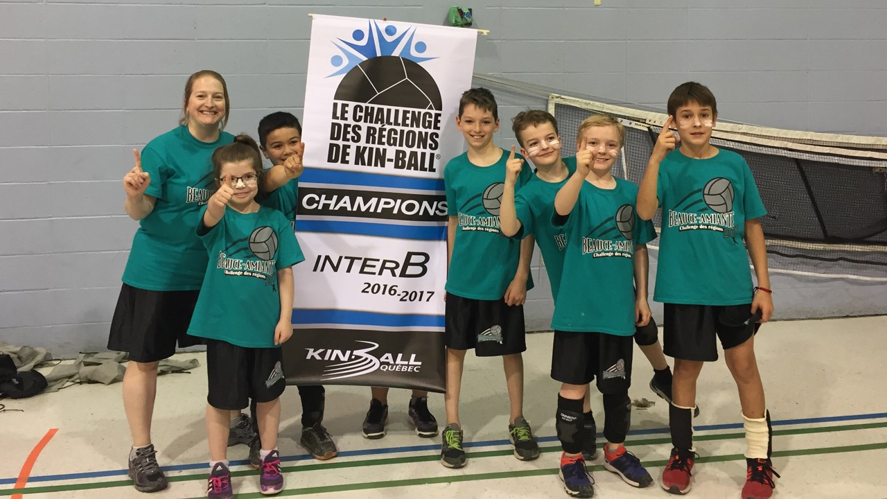La Beauce-Amiante se démarque au Challenge des régions de kin-ball
