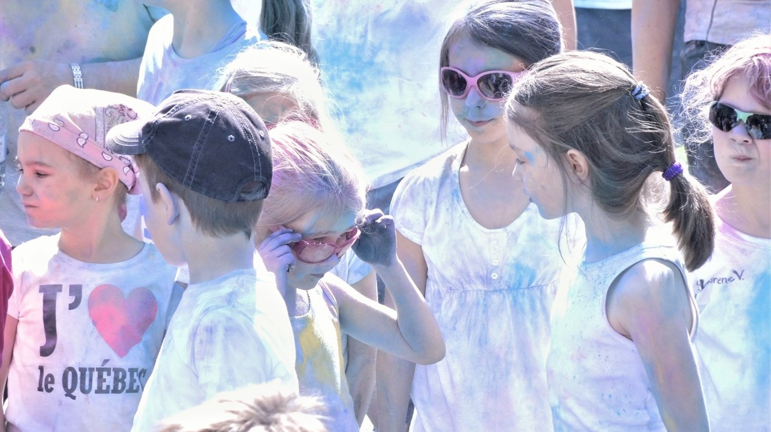 Succès pour la deuxième édition de la course colorée déguisée au Parc des Sept-Chutes