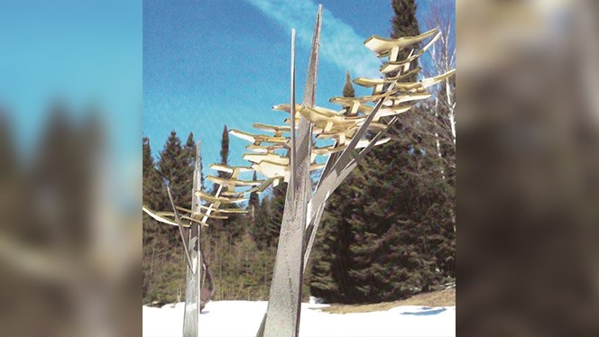Le sculpteur Jean-Yves Côté utilisera le métal pour réaliser son oeuvre « L'air du temps » à Saint-Georges.