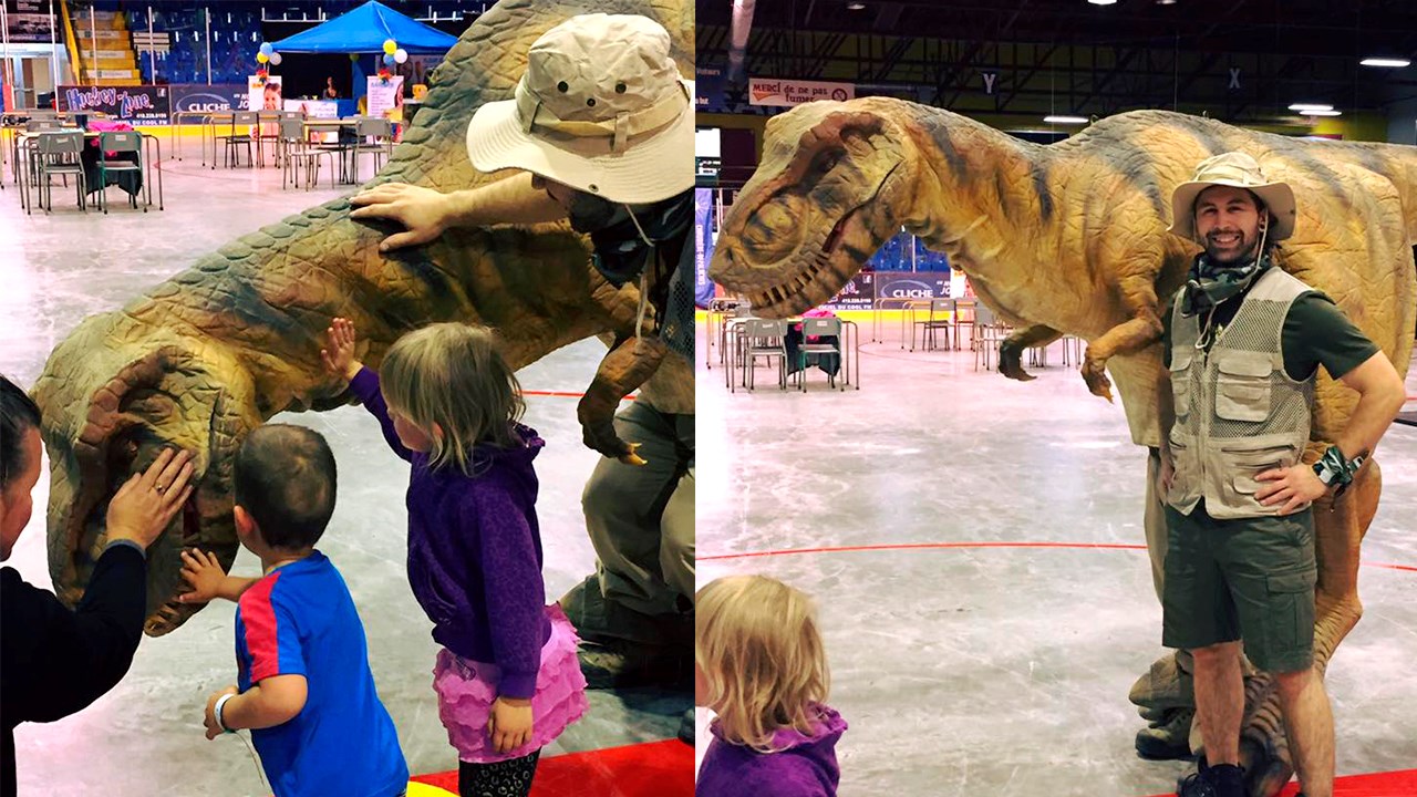 Le Woodooliparc a offert un avant-goût de son secteur « Vol 315, l'ère des dinosaures »
