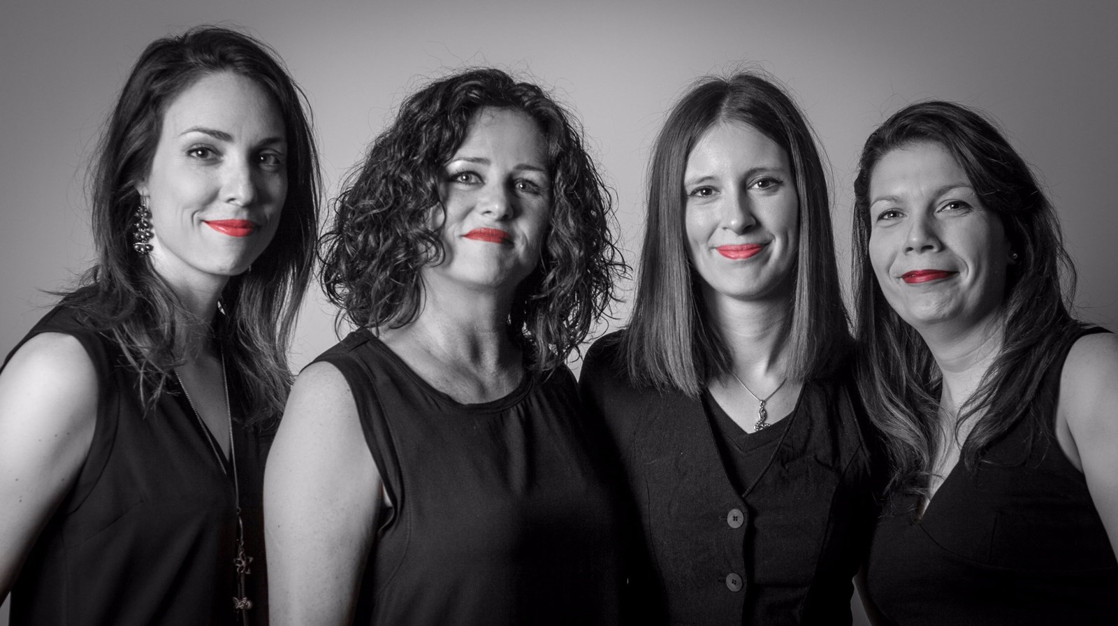 De gauche à droite, Julie Giroux, Pascale Veilleux, Nancy Labonté et Audrey Lapointe.