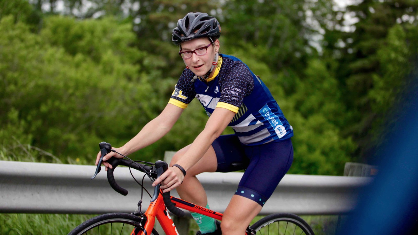 La grêle, le vent, la pluie : rien n'arrête les cyclistes du Défi Tour de Beauce 2017