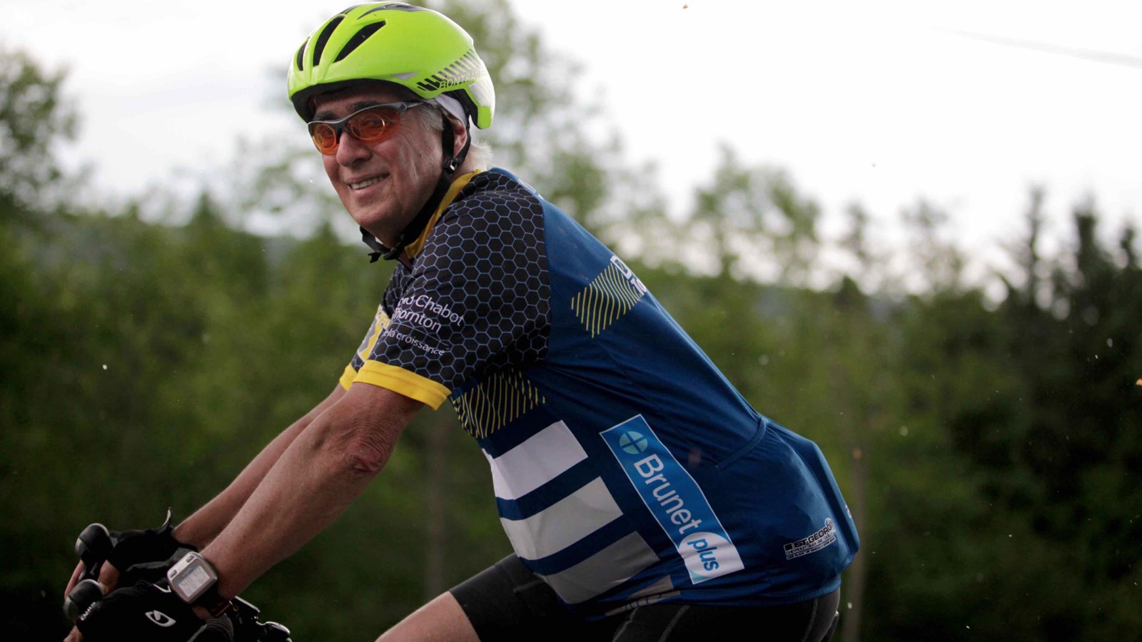 La grêle, le vent, la pluie : rien n'arrête les cyclistes du Défi Tour de Beauce 2017