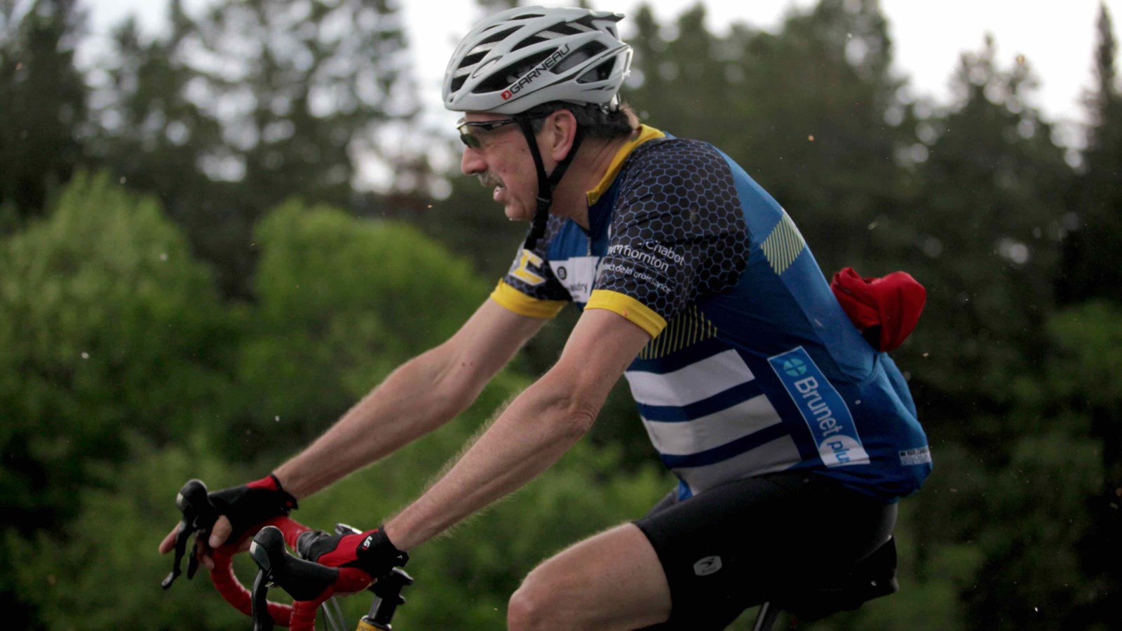 La grêle, le vent, la pluie : rien n'arrête les cyclistes du Défi Tour de Beauce 2017