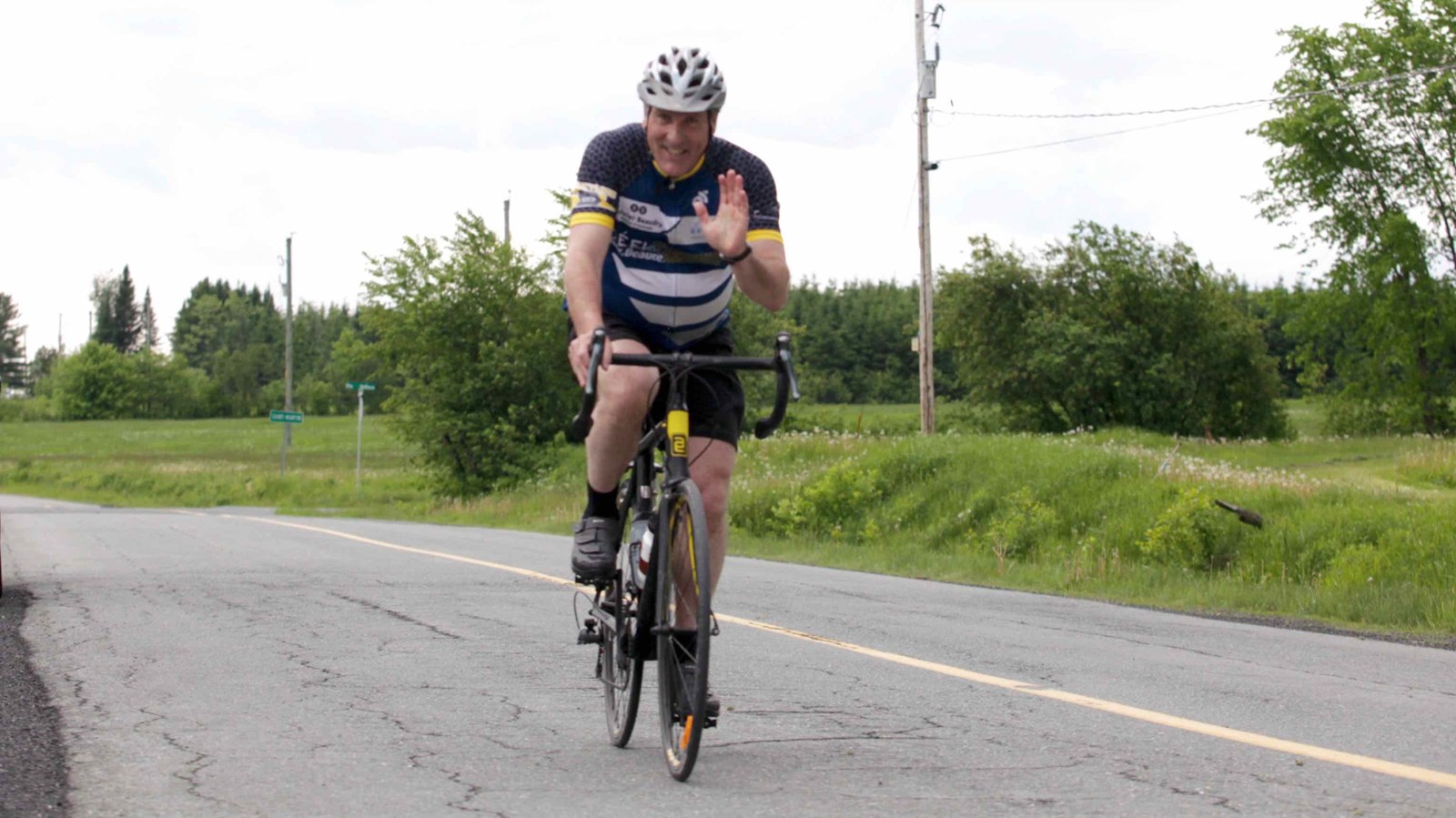 La grêle, le vent, la pluie : rien n'arrête les cyclistes du Défi Tour de Beauce 2017