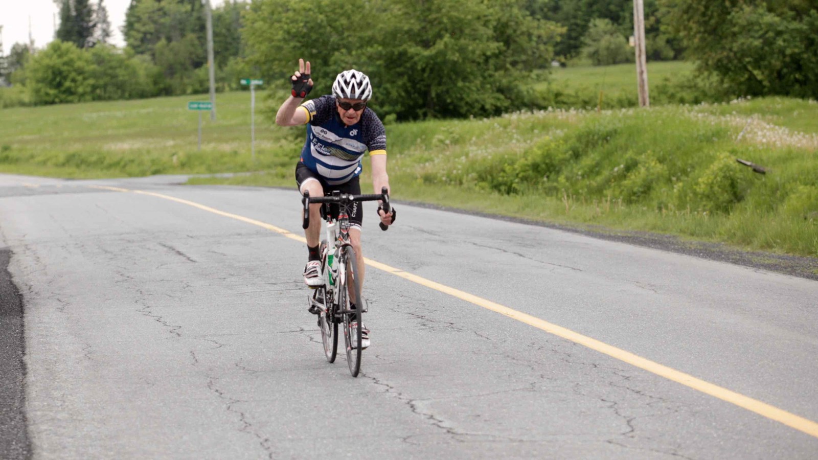 La grêle, le vent, la pluie : rien n'arrête les cyclistes du Défi Tour de Beauce 2017