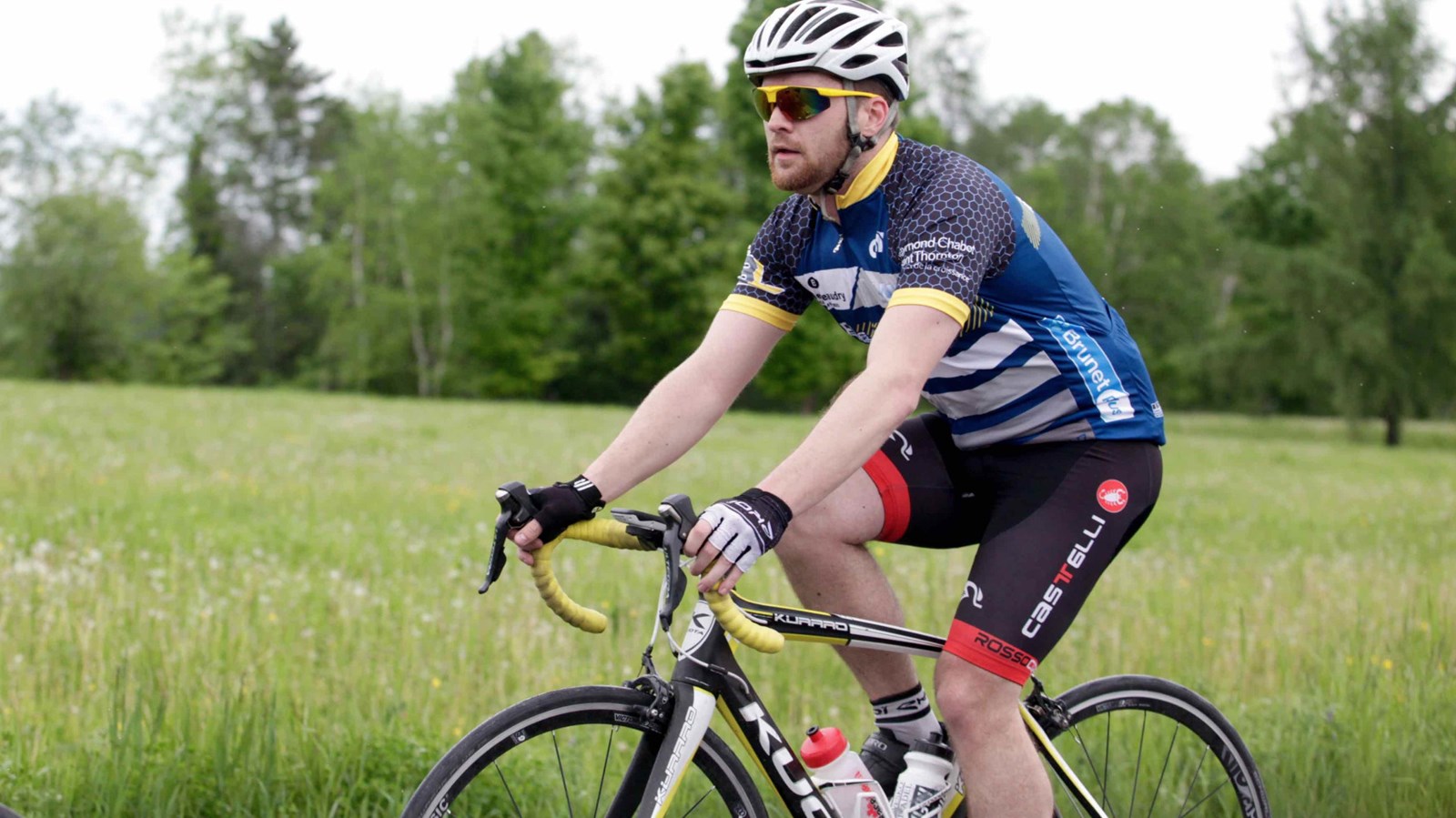 La grêle, le vent, la pluie : rien n'arrête les cyclistes du Défi Tour de Beauce 2017
