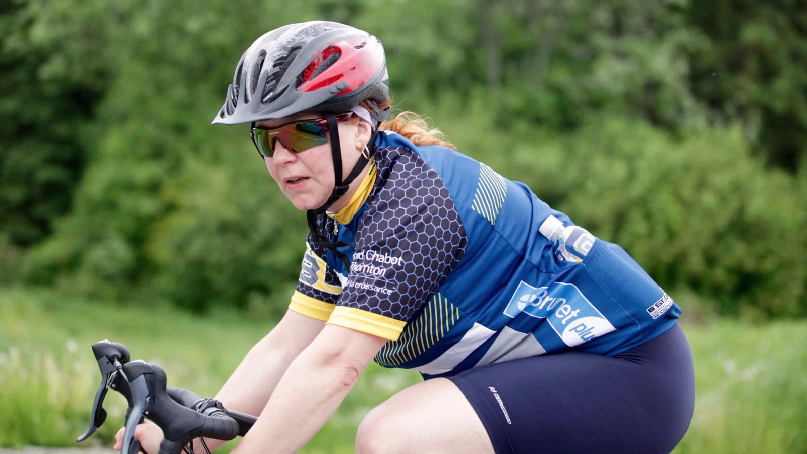 La grêle, le vent, la pluie : rien n'arrête les cyclistes du Défi Tour de Beauce 2017