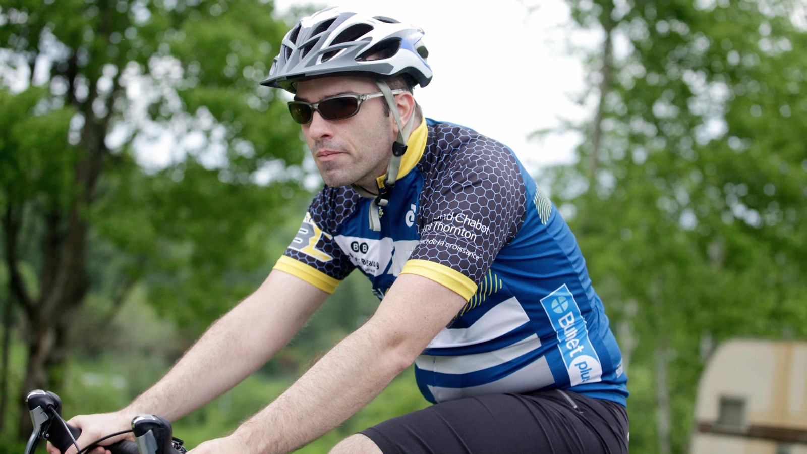 La grêle, le vent, la pluie : rien n'arrête les cyclistes du Défi Tour de Beauce 2017