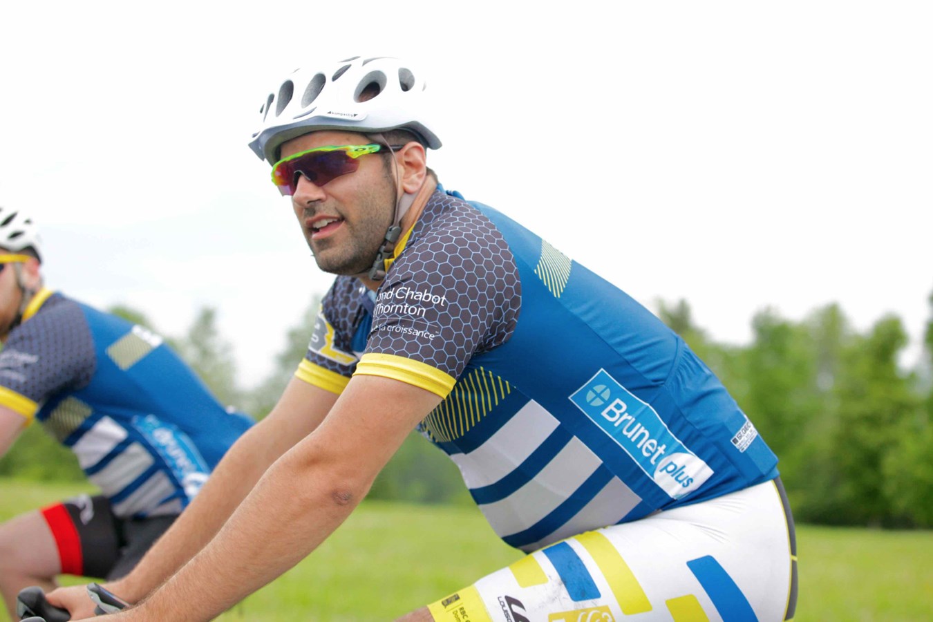 La grêle, le vent, la pluie : rien n'arrête les cyclistes du Défi Tour de Beauce 2017