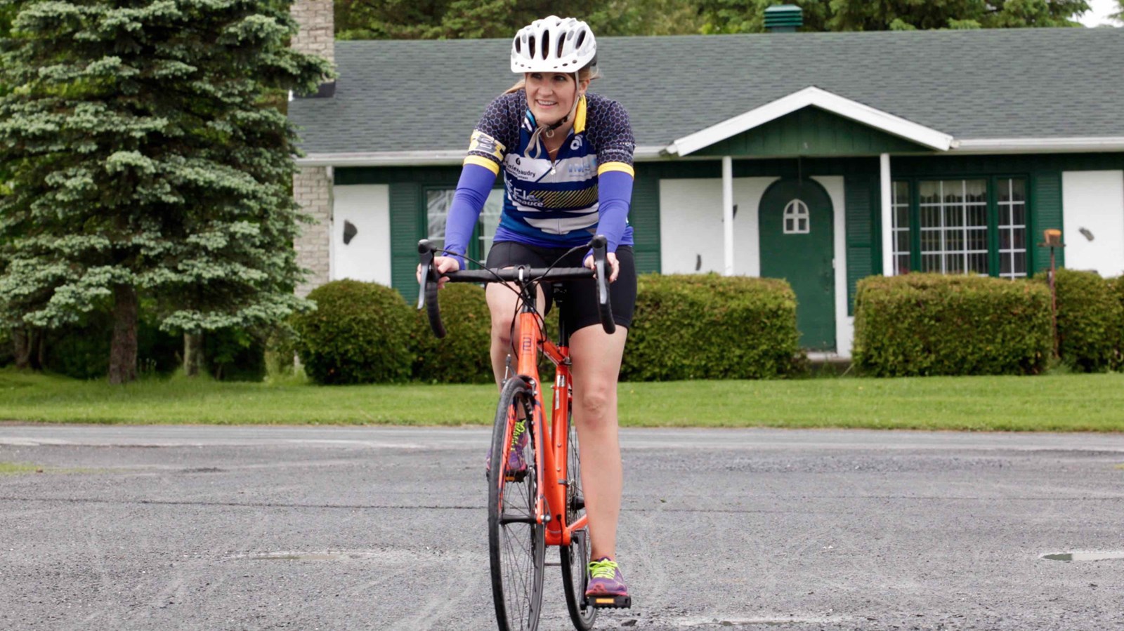 La grêle, le vent, la pluie : rien n'arrête les cyclistes du Défi Tour de Beauce 2017