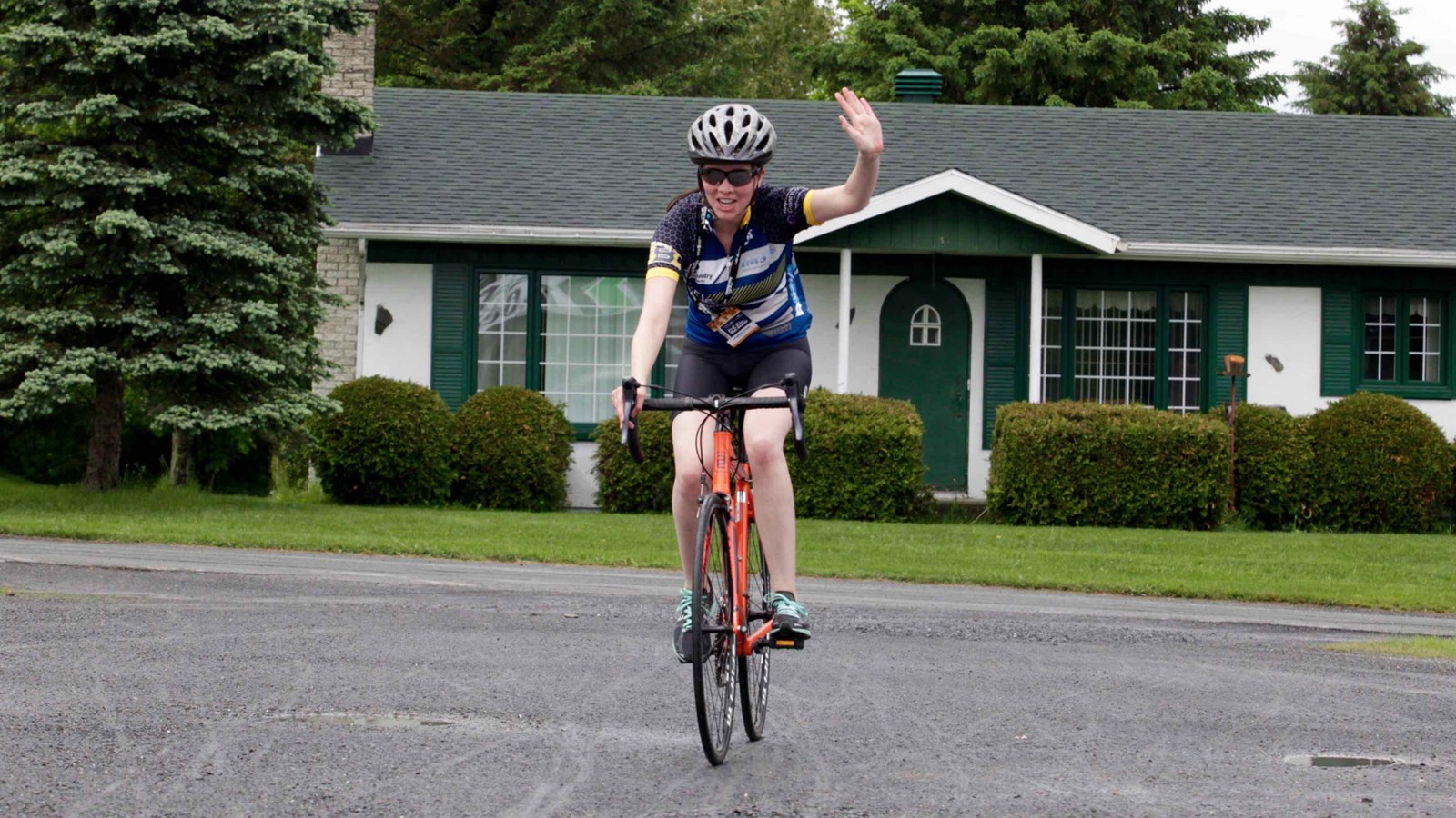 La grêle, le vent, la pluie : rien n'arrête les cyclistes du Défi Tour de Beauce 2017