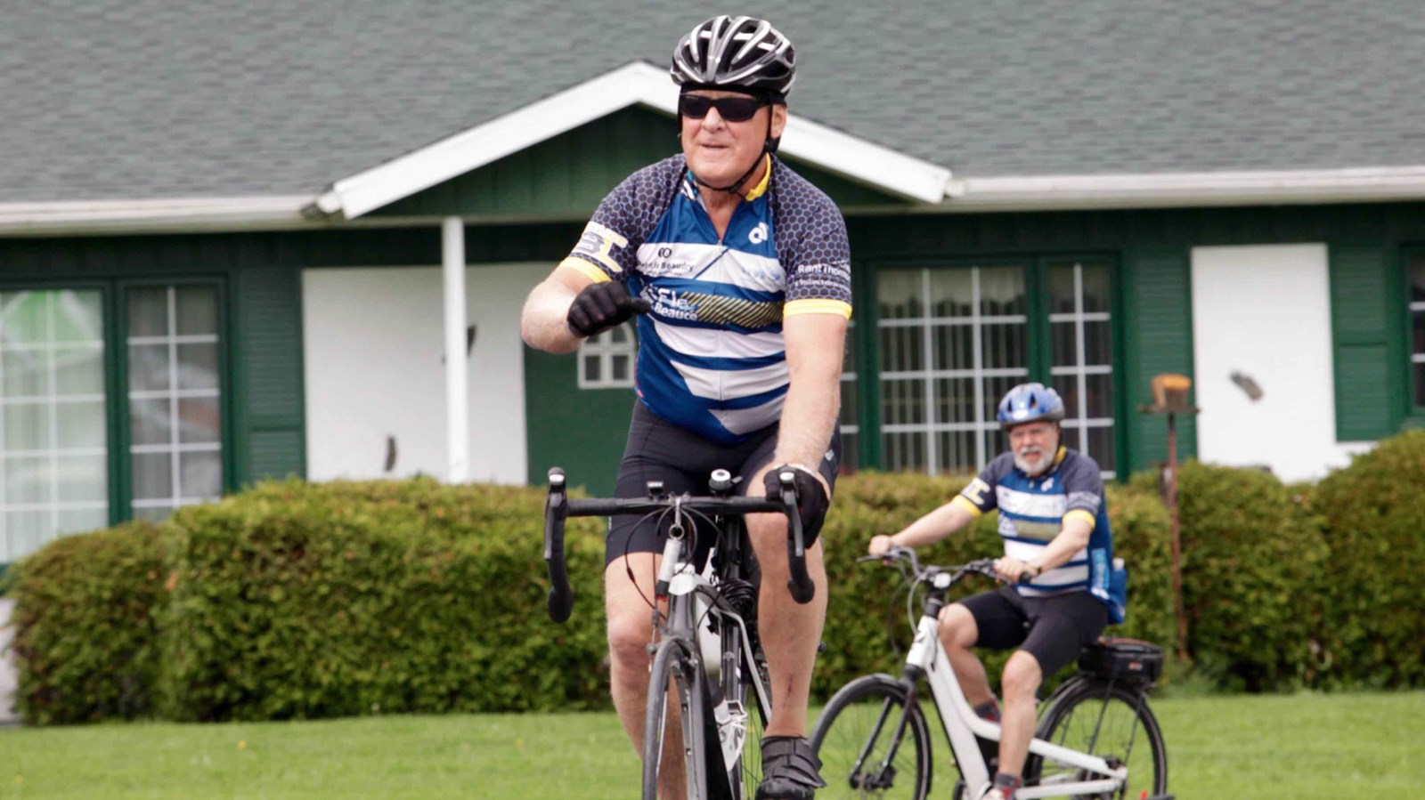 La grêle, le vent, la pluie : rien n'arrête les cyclistes du Défi Tour de Beauce 2017