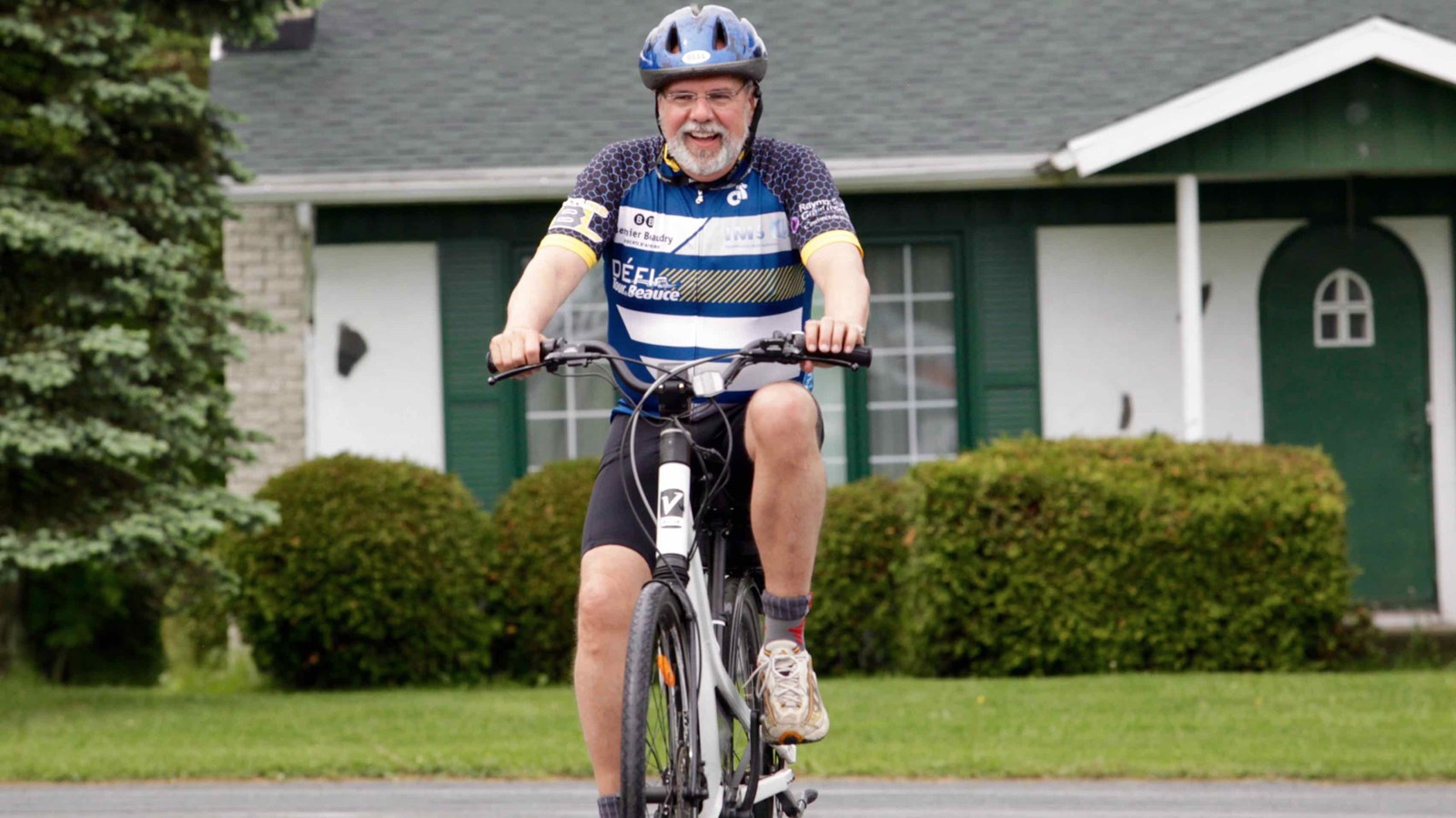 La grêle, le vent, la pluie : rien n'arrête les cyclistes du Défi Tour de Beauce 2017