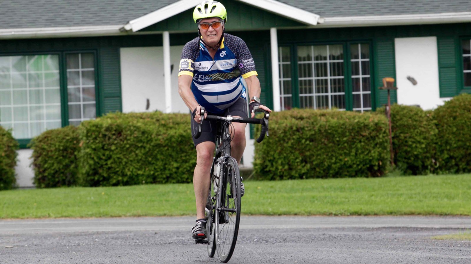 La grêle, le vent, la pluie : rien n'arrête les cyclistes du Défi Tour de Beauce 2017