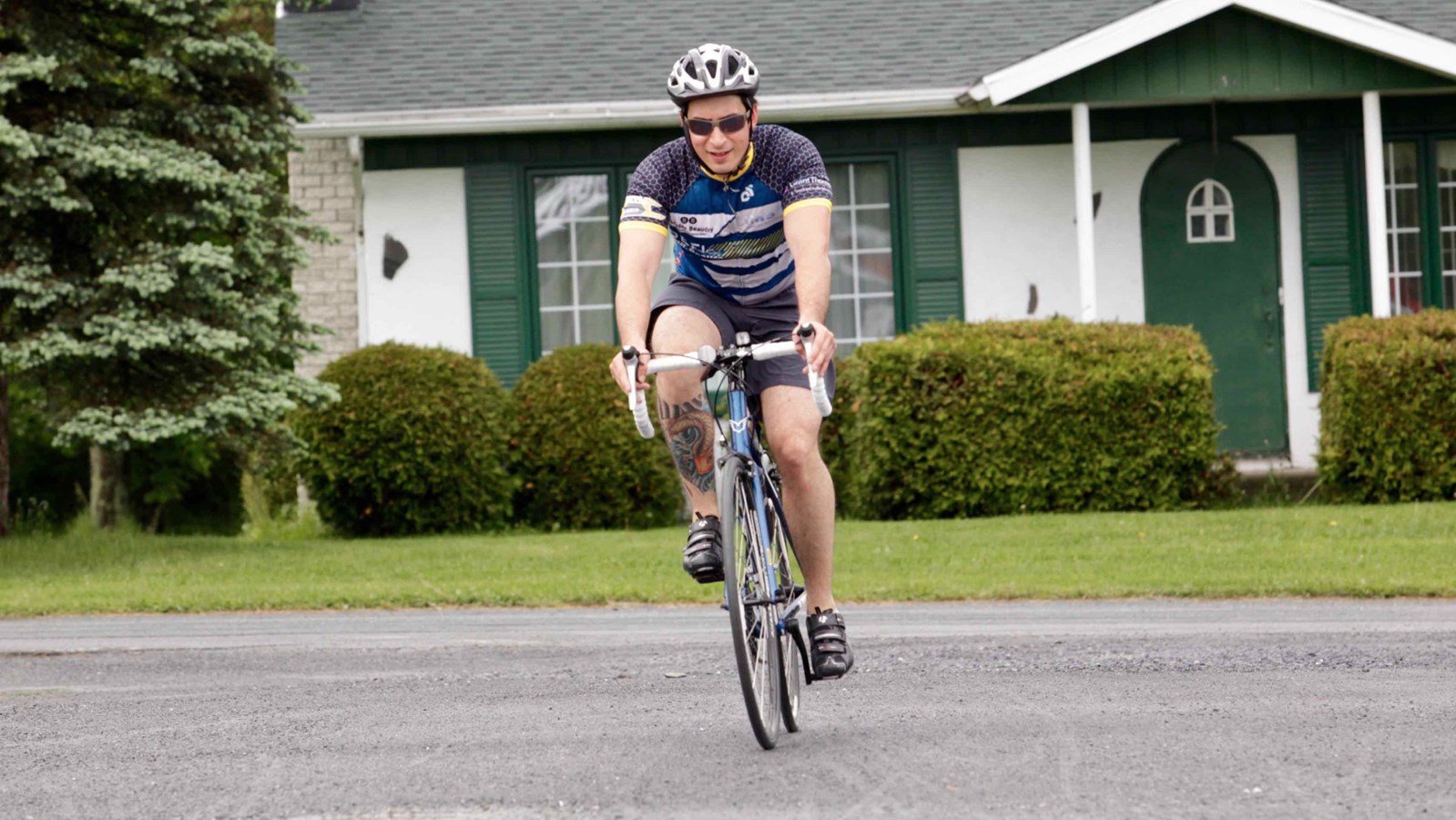 La grêle, le vent, la pluie : rien n'arrête les cyclistes du Défi Tour de Beauce 2017
