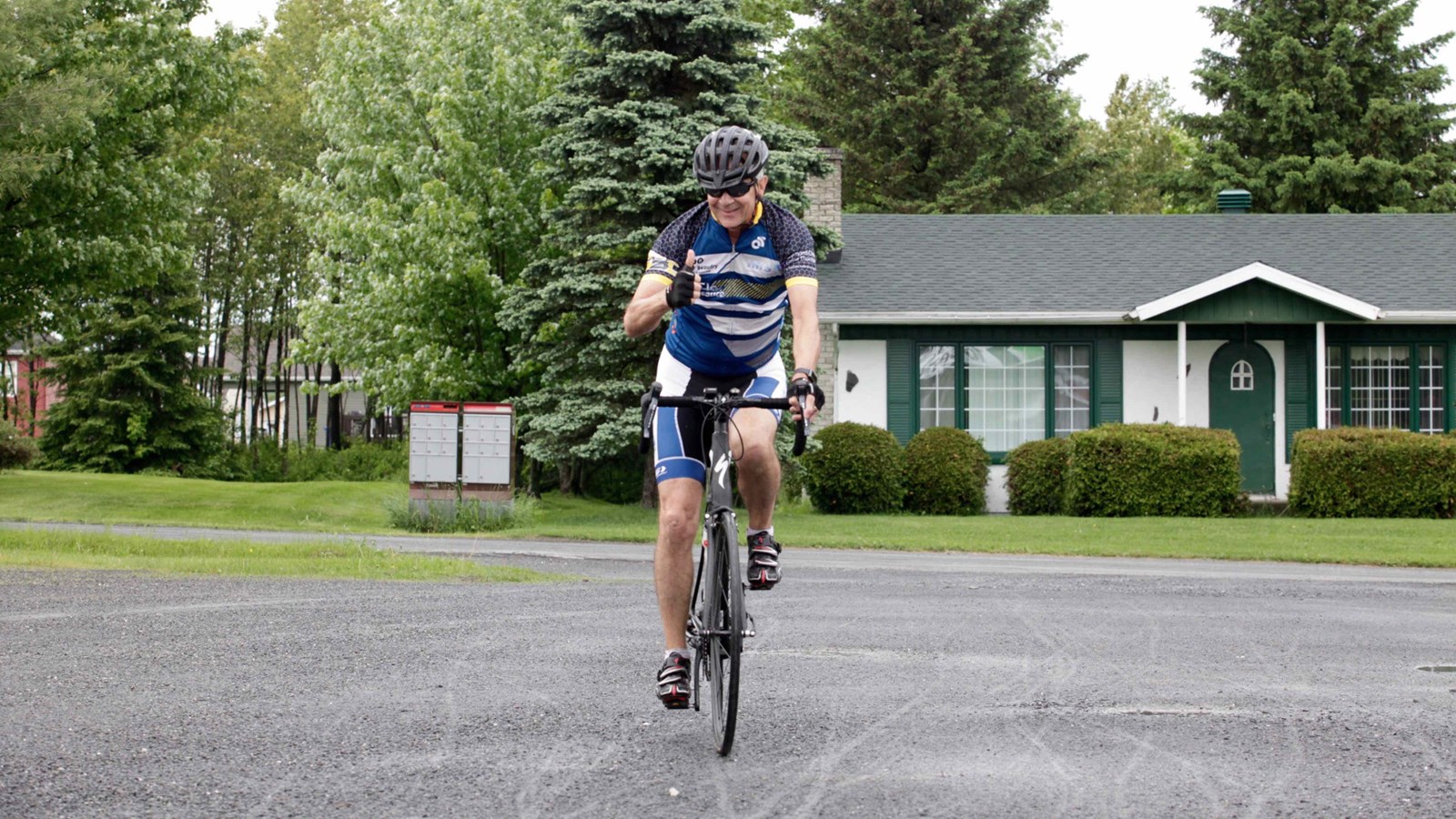 La grêle, le vent, la pluie : rien n'arrête les cyclistes du Défi Tour de Beauce 2017