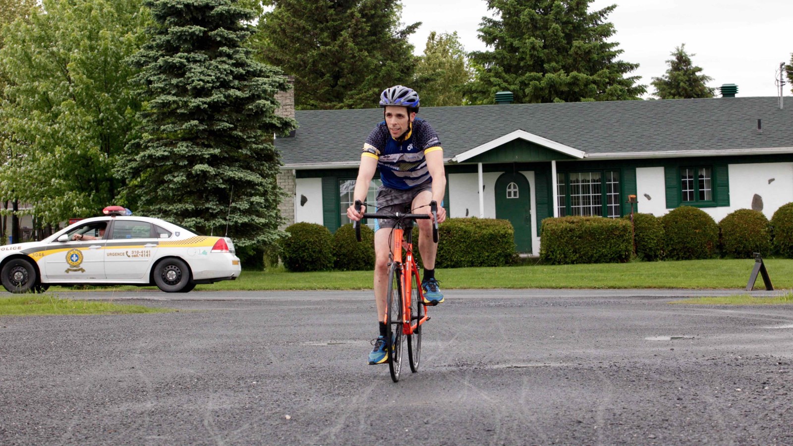 La grêle, le vent, la pluie : rien n'arrête les cyclistes du Défi Tour de Beauce 2017