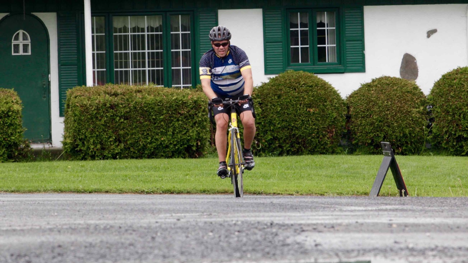 La grêle, le vent, la pluie : rien n'arrête les cyclistes du Défi Tour de Beauce 2017