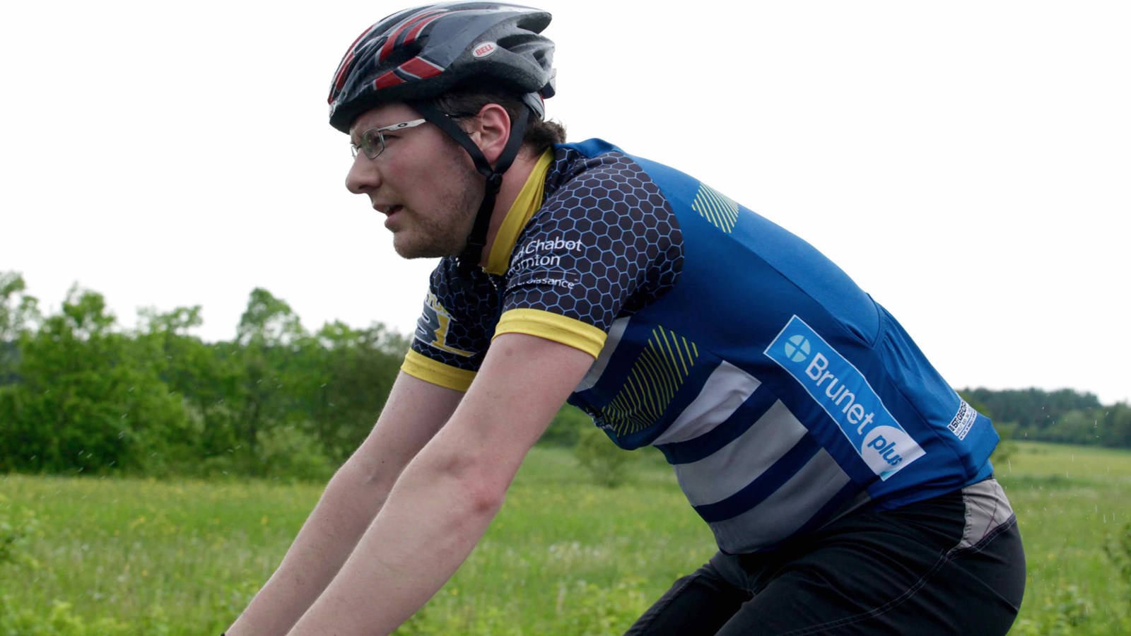 La grêle, le vent, la pluie : rien n'arrête les cyclistes du Défi Tour de Beauce 2017