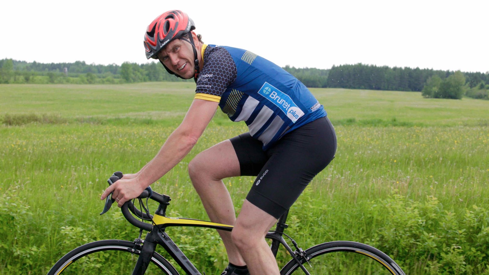 La grêle, le vent, la pluie : rien n'arrête les cyclistes du Défi Tour de Beauce 2017