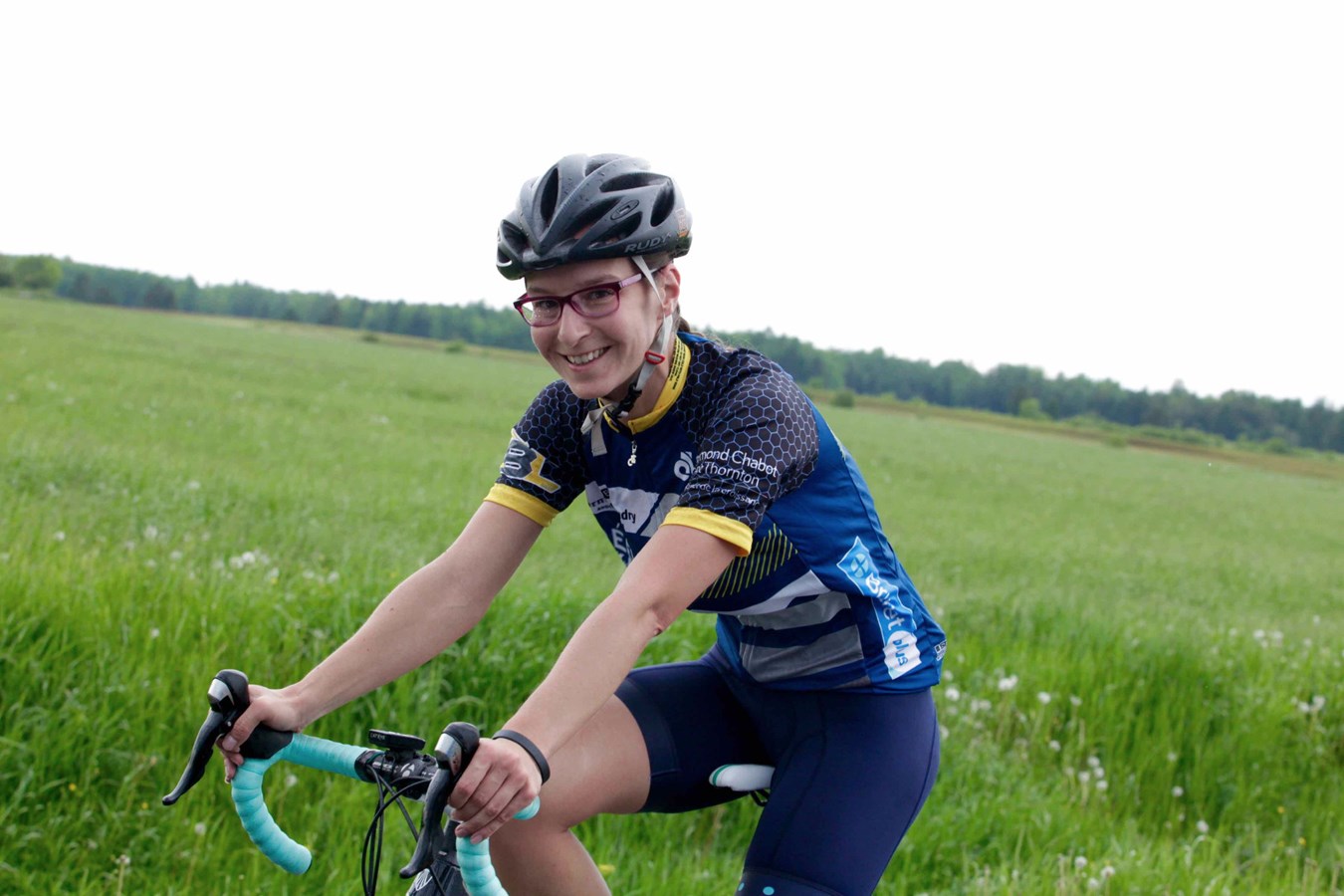 La grêle, le vent, la pluie : rien n'arrête les cyclistes du Défi Tour de Beauce 2017