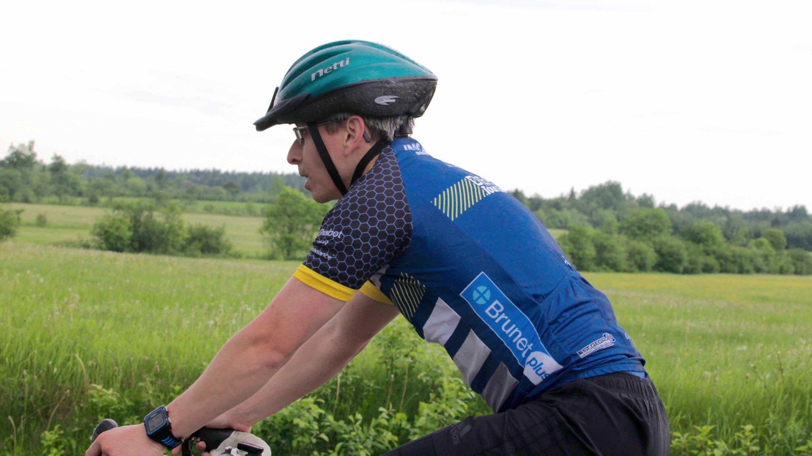La grêle, le vent, la pluie : rien n'arrête les cyclistes du Défi Tour de Beauce 2017