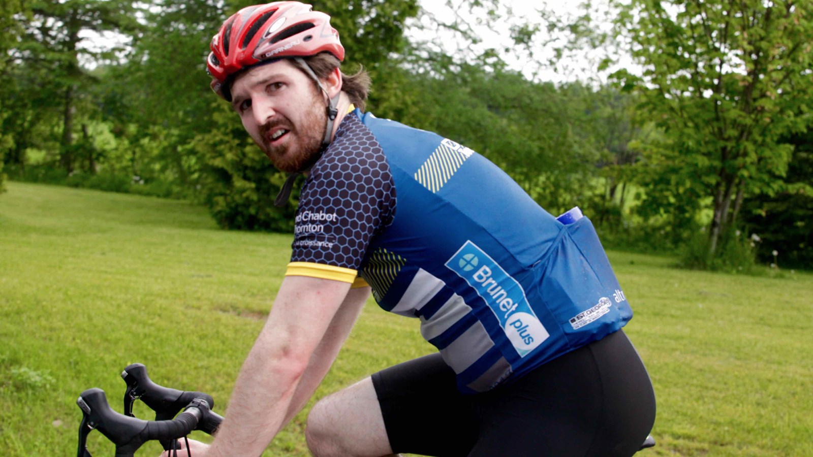 La grêle, le vent, la pluie : rien n'arrête les cyclistes du Défi Tour de Beauce 2017