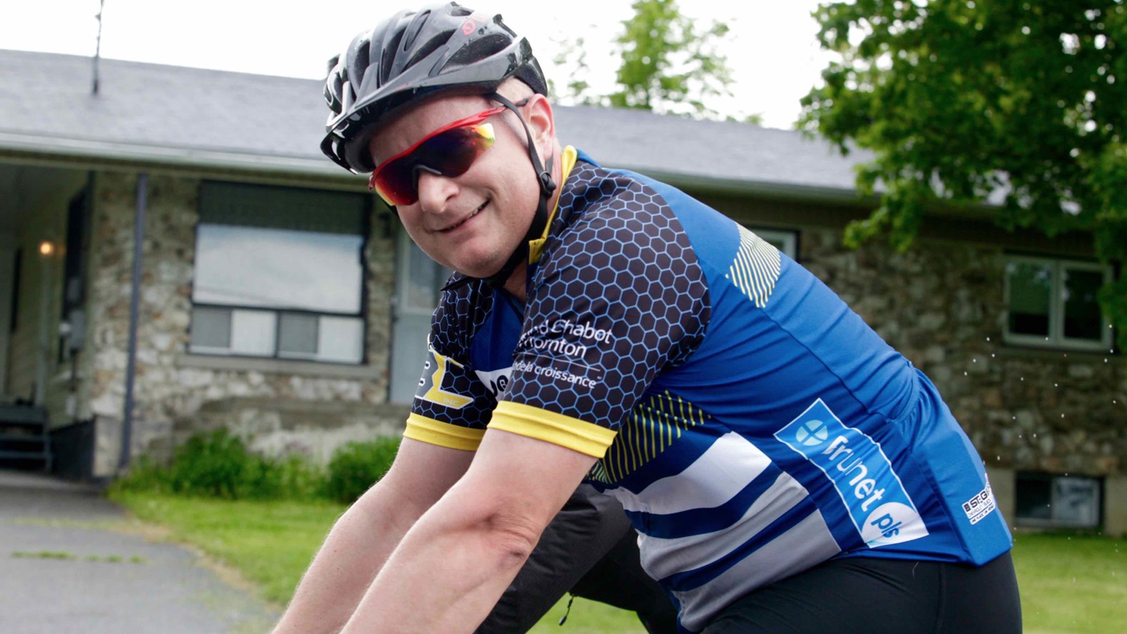 La grêle, le vent, la pluie : rien n'arrête les cyclistes du Défi Tour de Beauce 2017