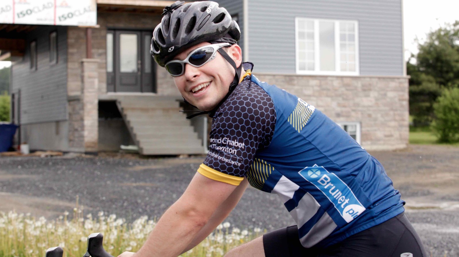 La grêle, le vent, la pluie : rien n'arrête les cyclistes du Défi Tour de Beauce 2017
