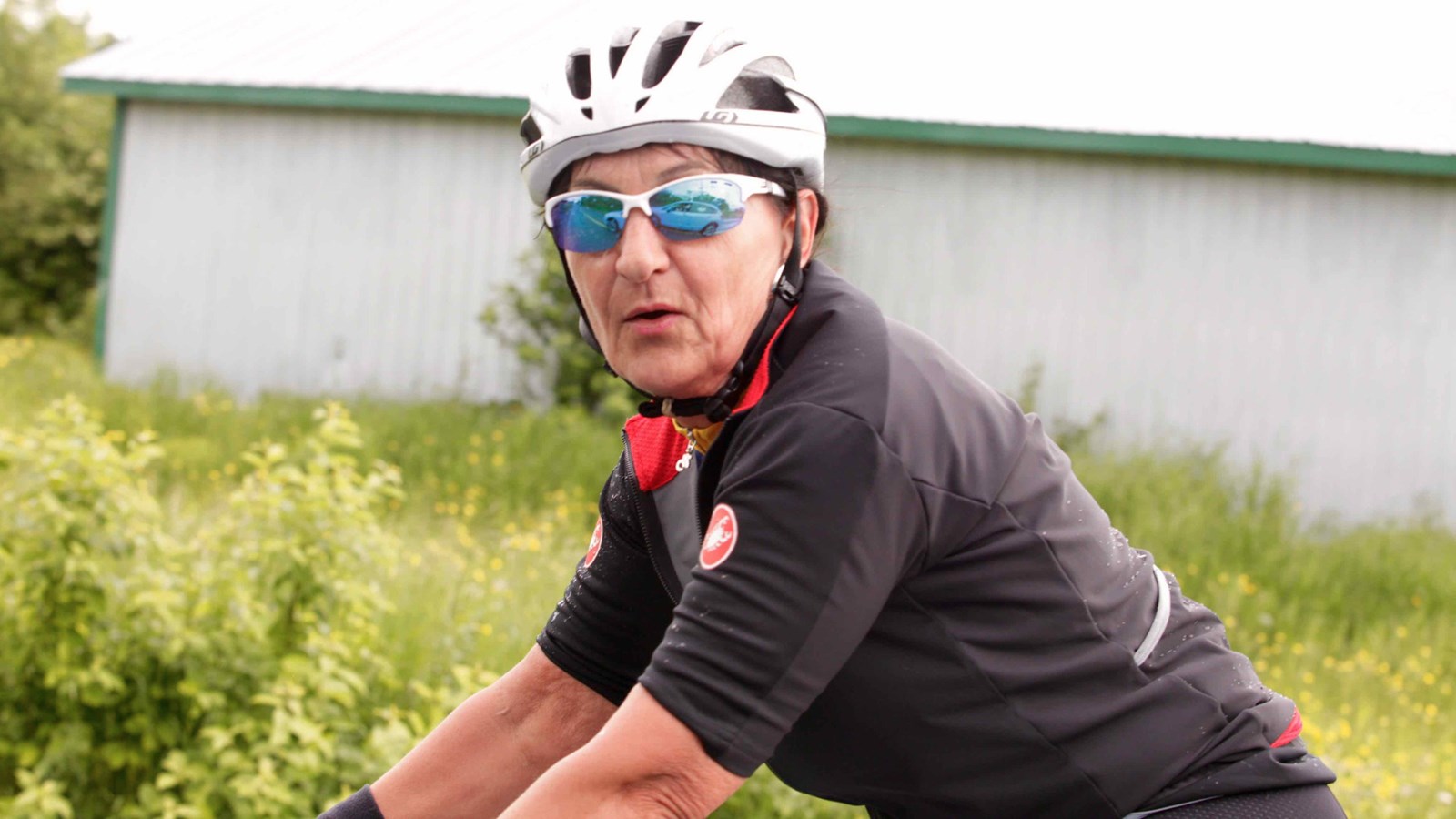 La grêle, le vent, la pluie : rien n'arrête les cyclistes du Défi Tour de Beauce 2017
