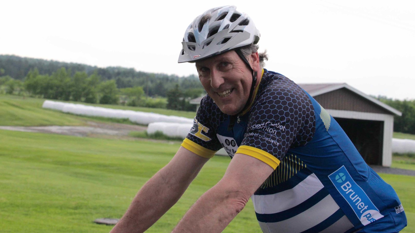 La grêle, le vent, la pluie : rien n'arrête les cyclistes du Défi Tour de Beauce 2017