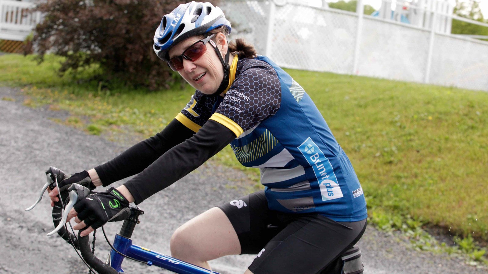 La grêle, le vent, la pluie : rien n'arrête les cyclistes du Défi Tour de Beauce 2017